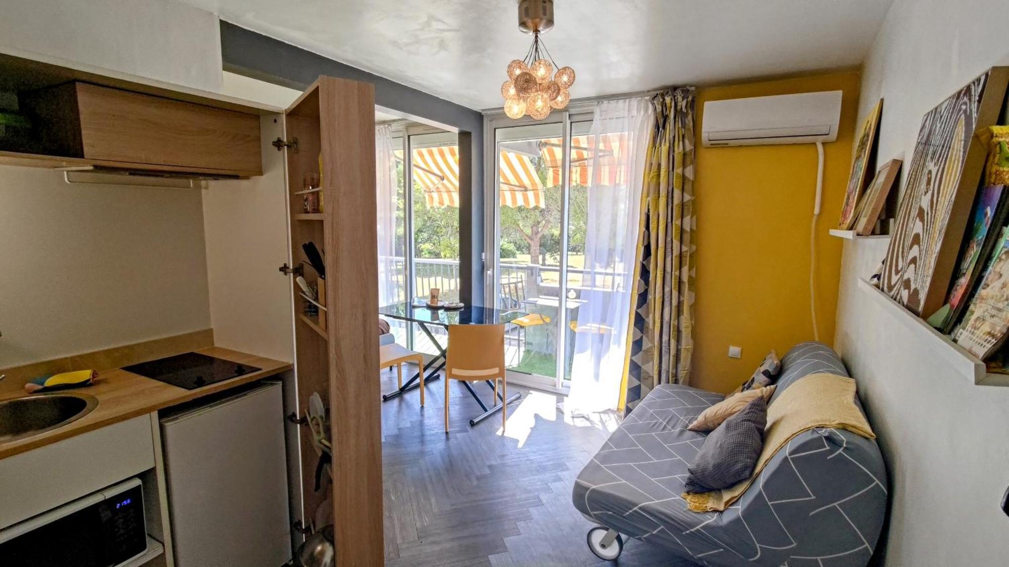 Studio Soleil Et Verdure - Montpellier Celleneuve Bagian luar foto