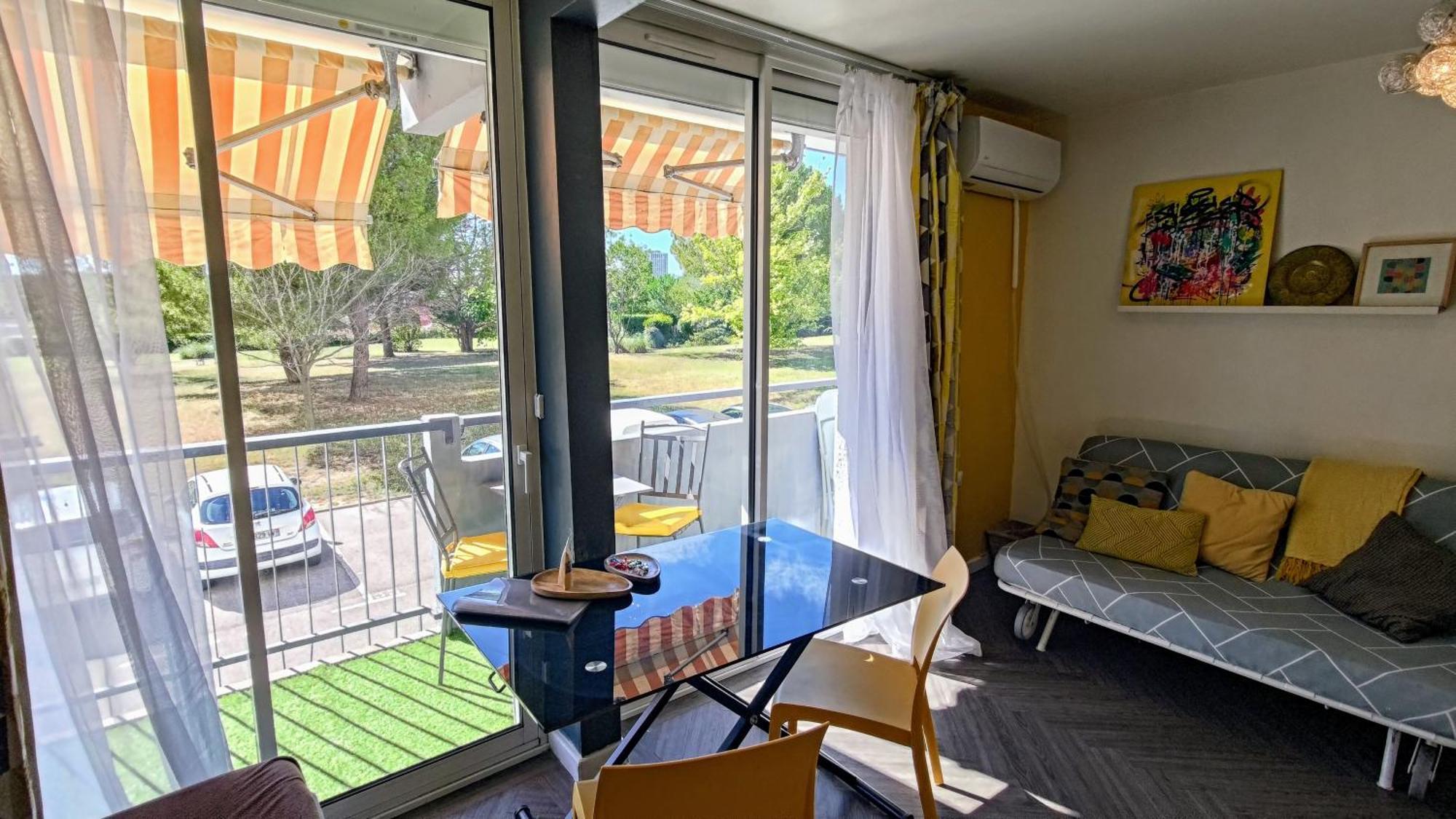 Studio Soleil Et Verdure - Montpellier Celleneuve Bagian luar foto